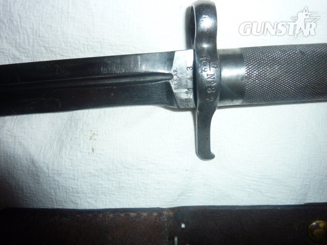  Swedish M1896 Mauser rifle Bayonet