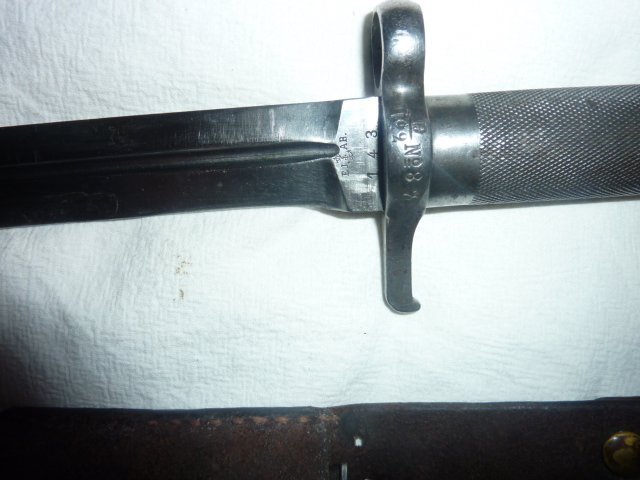  Swedish M1896 Mauser rifle Bayonet
