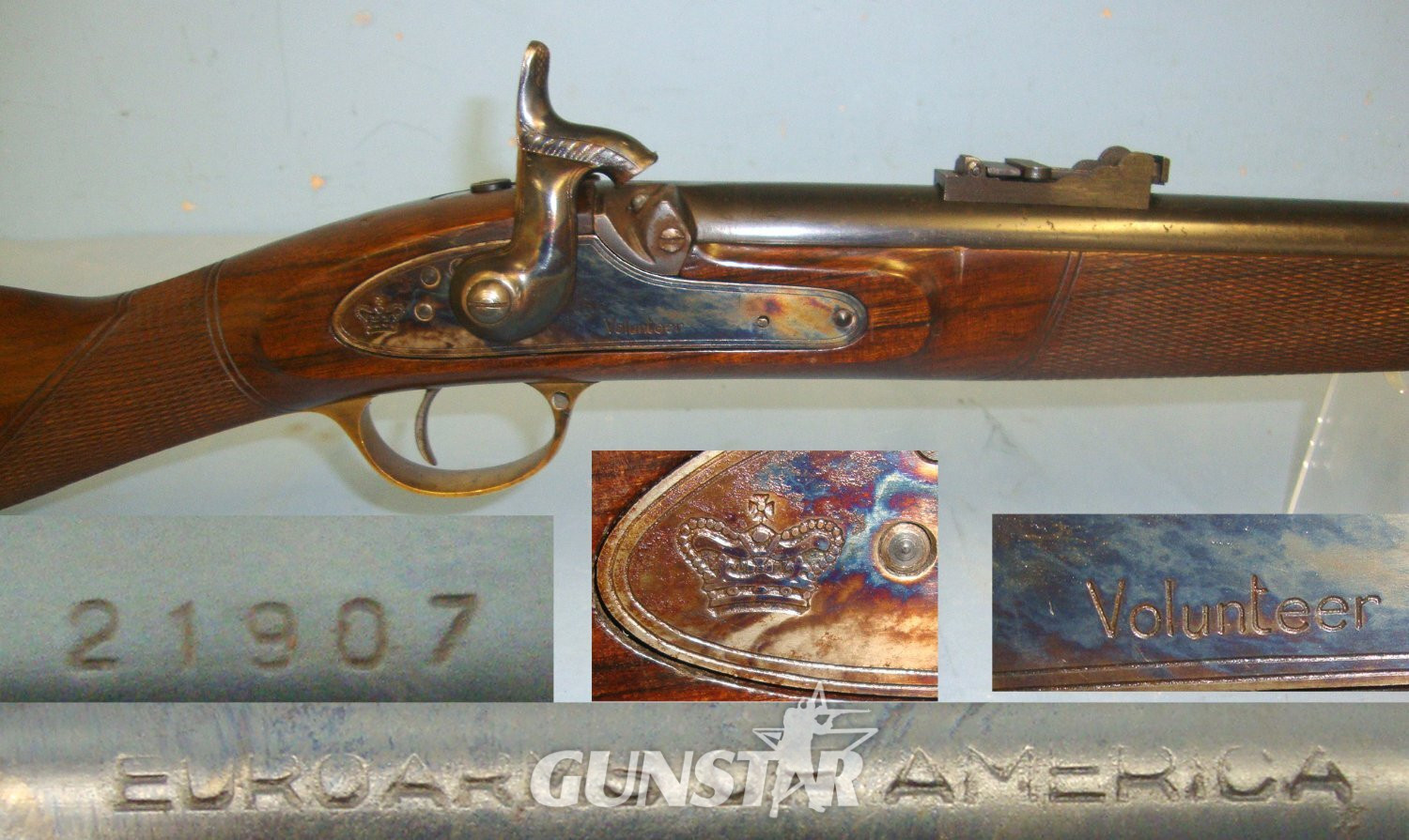 Royal Small Arms Factory (Enfield) By Euro Arms Of America**UK/EU 2018 DEACTIVATION CERTIFICATED** Sn 21578 Muzzleloader None Rifle
