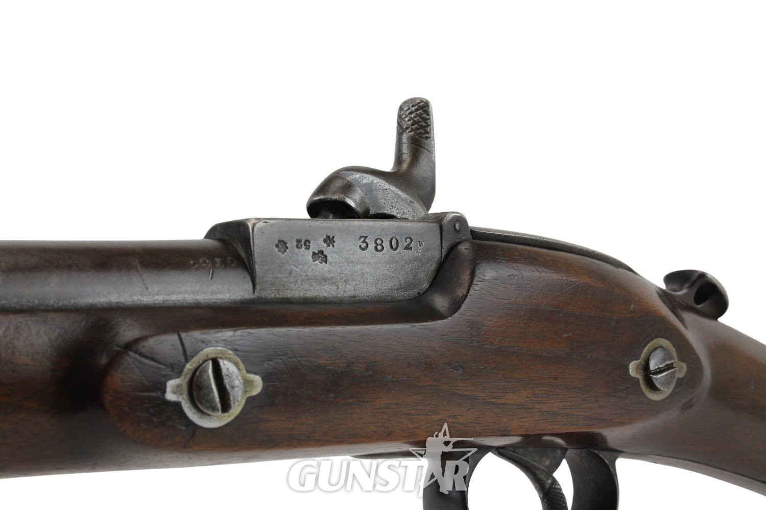  Westley Richards Monkey Tail .451 Rifle Single Shot .45 Rifle