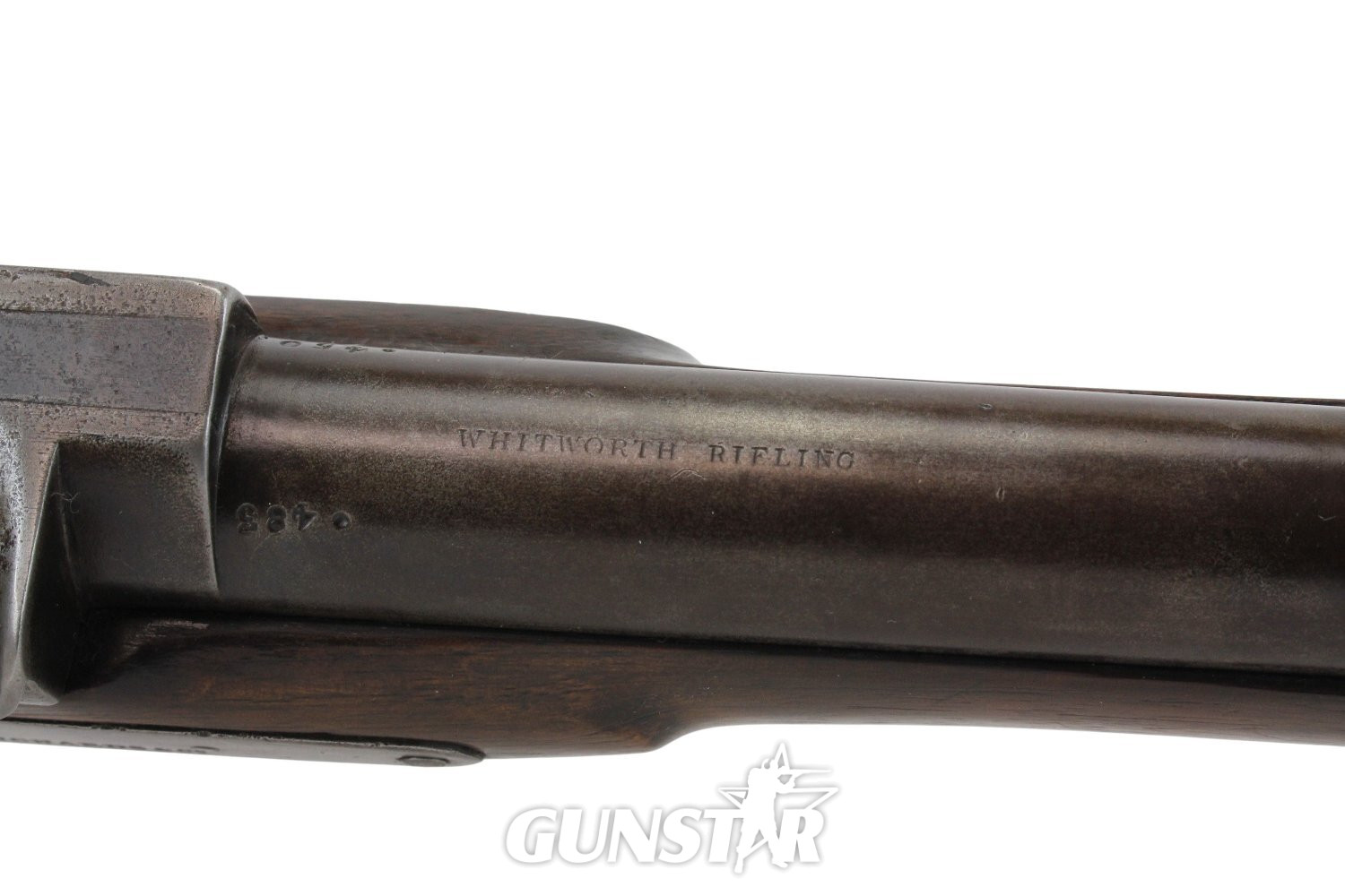 Westley Richards Monkey Tail .451 Rifle Single Shot .45 Rifle - {CATEGORY} in 