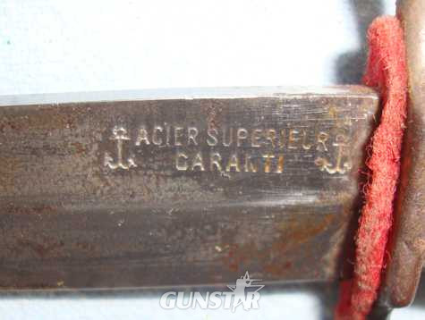 WWI German Deer Foot \'Acier Superieur Garanti\' Trench Dagger. ED 2212. Knive