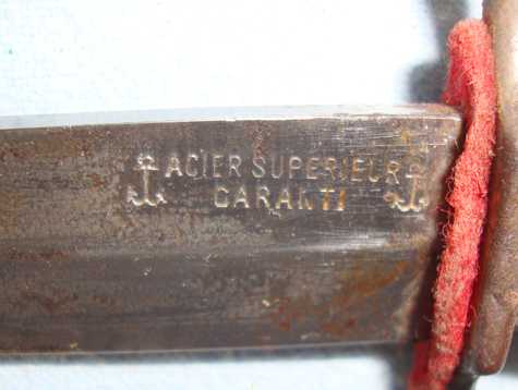 WWI German Deer Foot \'Acier Superieur Garanti\' Trench Dagger. ED 2212. Knive
