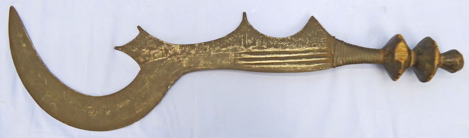 Congolese Ngombe Ngulu Sword. Sn - 22911 Other Blade - {CATEGORY} in 