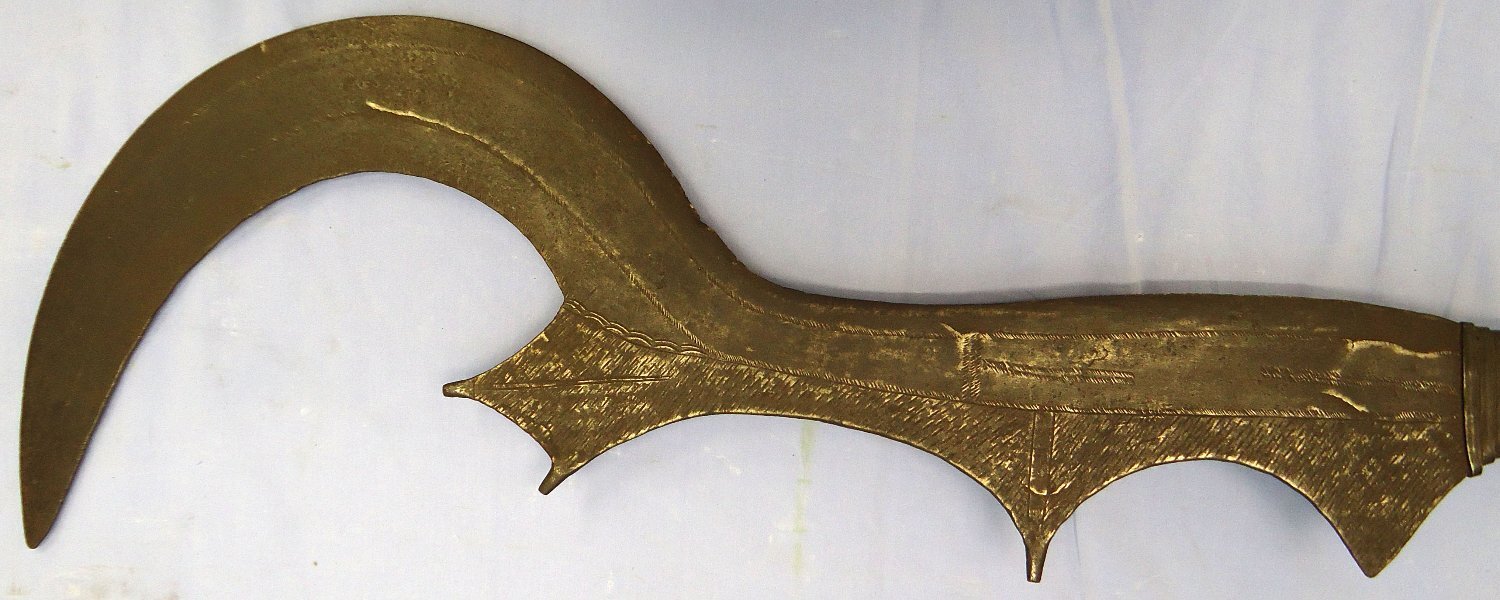 {CATEGORY} - Congolese Ngombe Ngulu Sword. Sn - 22911 Other Blade in 