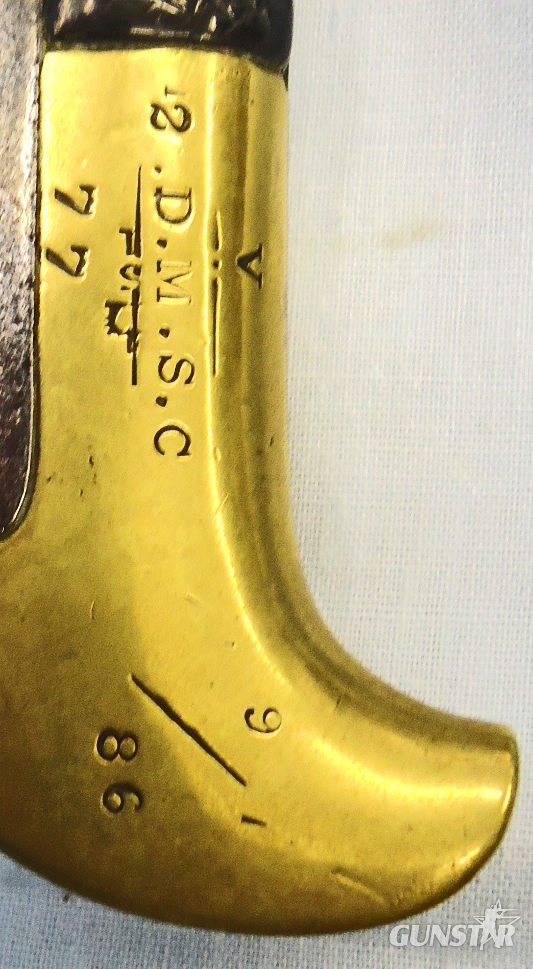 {CATEGORY} - S&K (Schnitzler & Kirschbaum), British Army Sappers, Miners & Engineers Pattern 1855, Post 185,8 Lancaster Rifle Pipeback Sword Bayonet By S&K (Schnitzler & Kirschbaum) & Scabbard. Sn - 23236 Bayonet