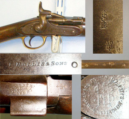 Isaac Hollis & Sons .577 Snider Cavalry Carbine Single Shot .577 Rifle