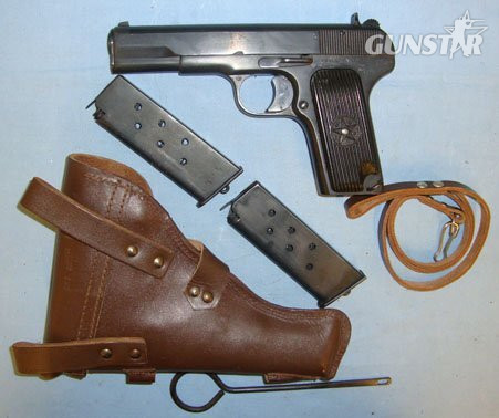  Tokarev With 2 Magazines, Leather Lanyard & Cleaning Rod**UK/EU DEACTIVATION CERTIFICATED** Sn 17865:15 None Semi Auto