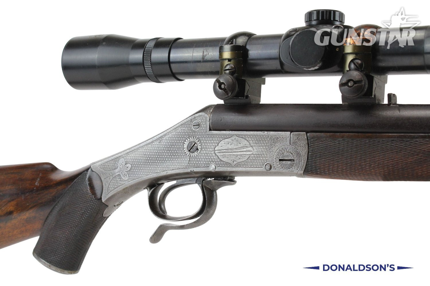 Adams & Co Adams & Co Rook Rifle  Single Shot .360 No 5 Rook Rifle in 