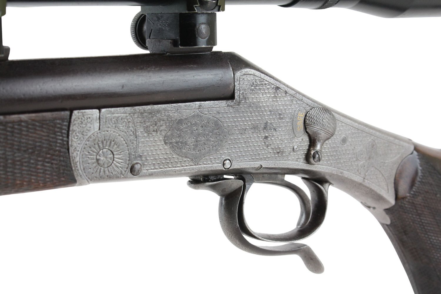  Adams & Co Adams & Co Rook Rifle  Single Shot .360 No 5 Rook Rifle
