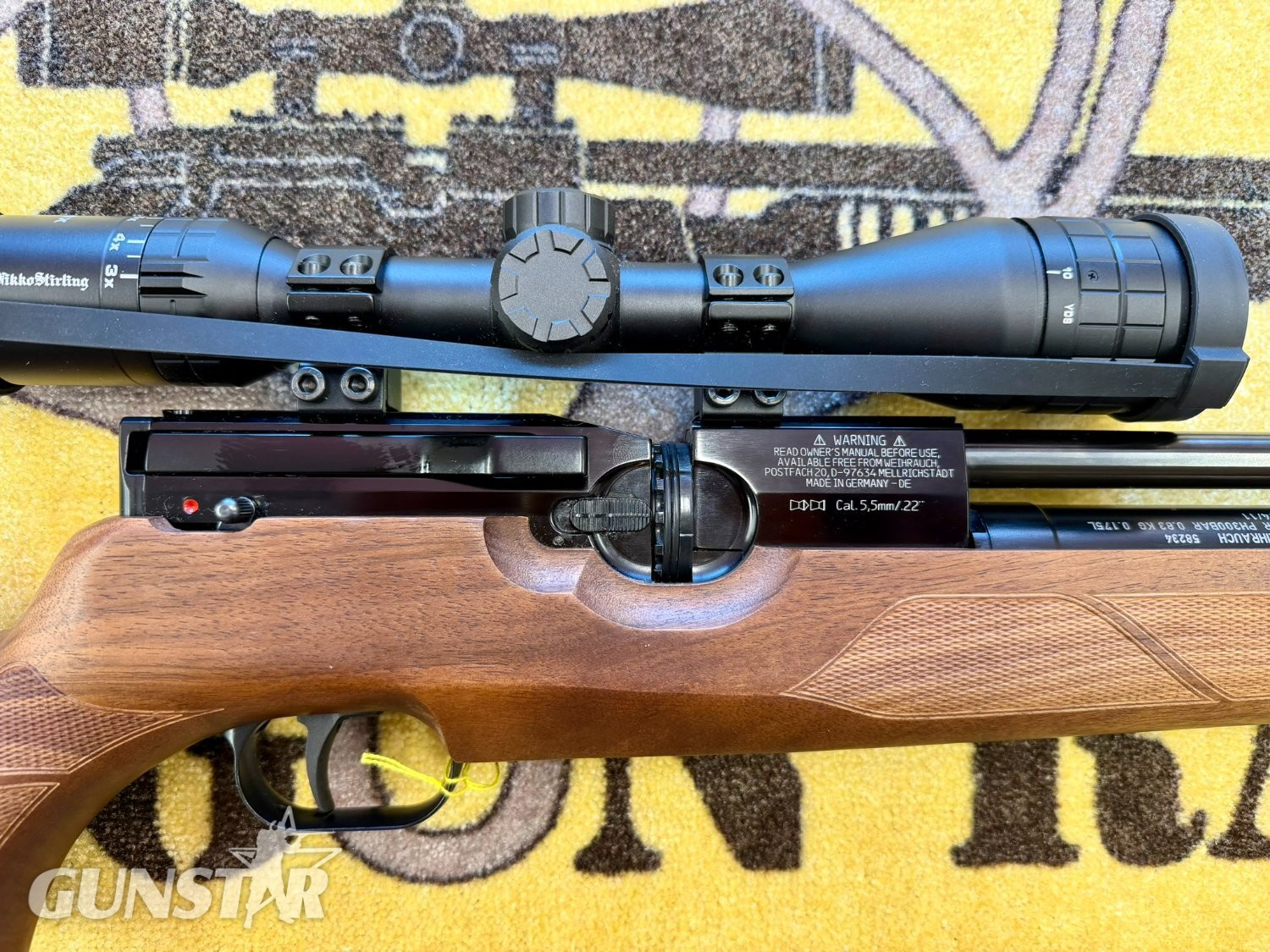Weihrauch HW100 Walnut .22 in 