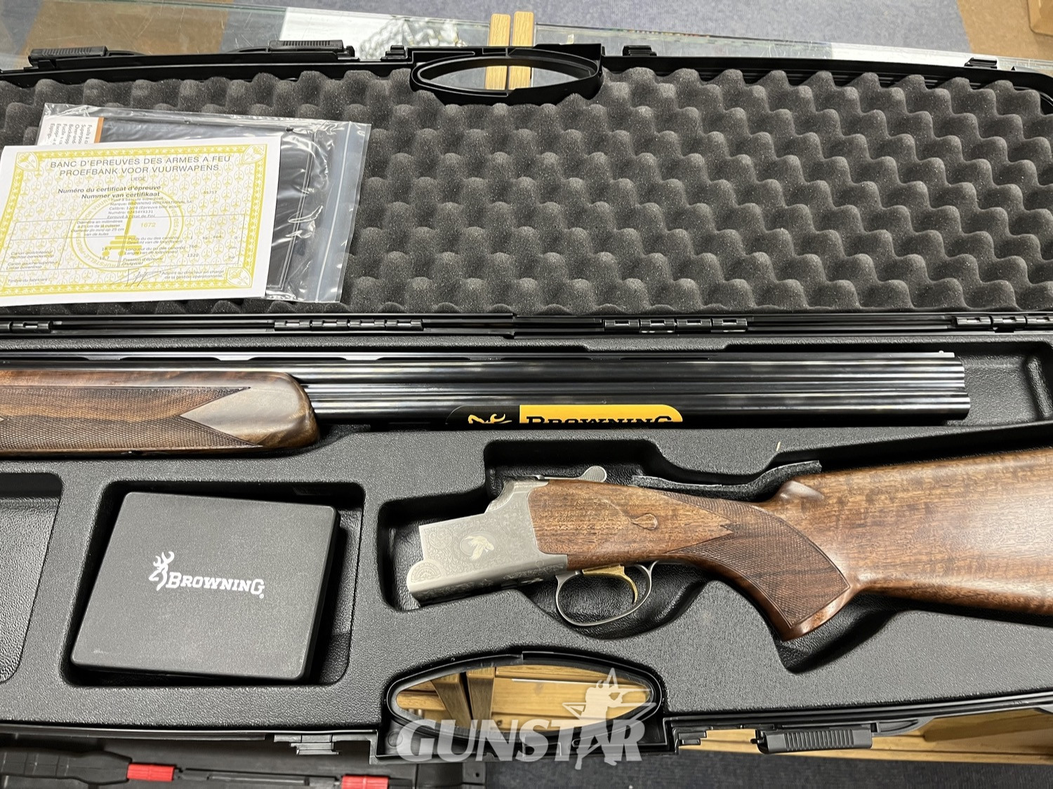 Browning B525 Grade 5 Over and Under 12 Bore/gauge 