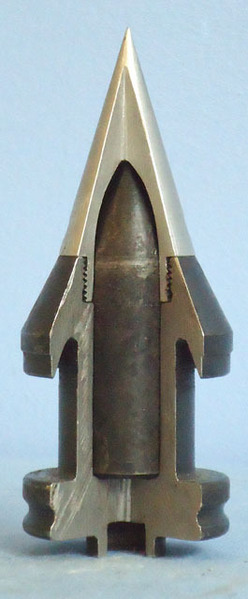 German WW2 3.7cm FLAK 18 Round With An Unfired Quarter Sectioned Pzgr 40 Project German WW2 3.7cm FLAK 18 Round With An Unfired Quarter Sectioned Pzgr 40 Project Antique & Militaria