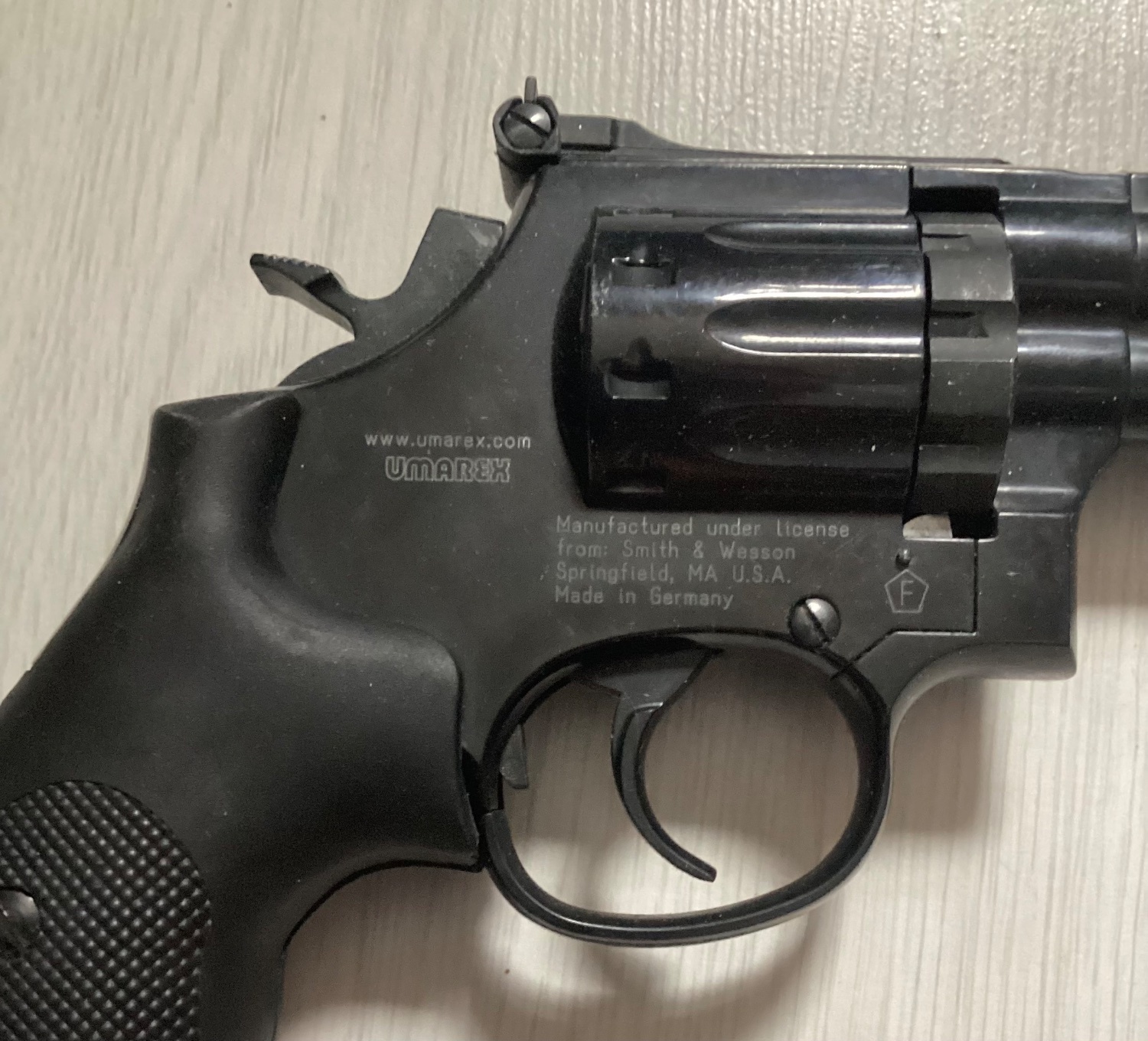 Smith & Wesson 586 .177 Single Shot - {CATEGORY} in 