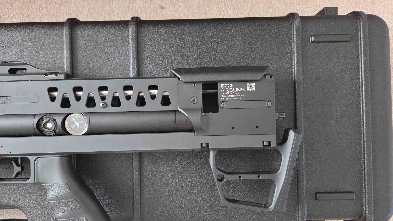 {CATEGORY} - Epic Airguns (Spain) One Razorback .25 in 