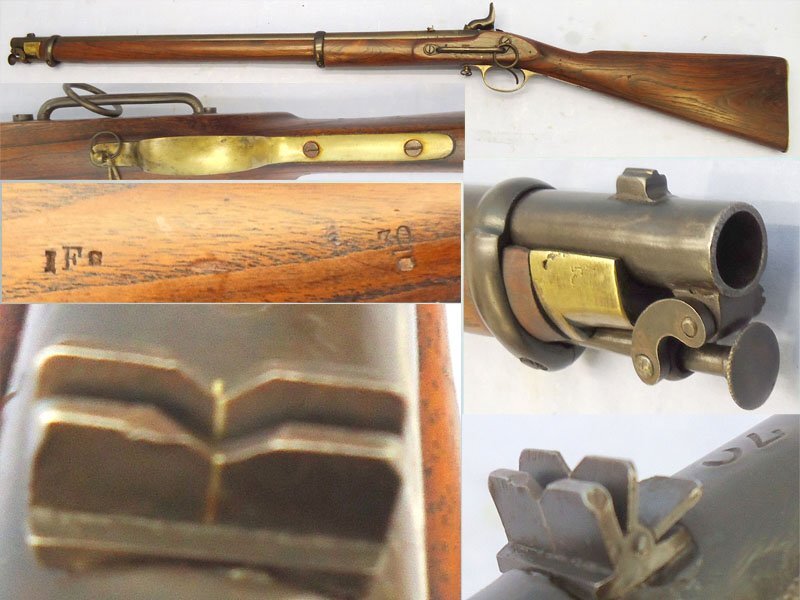 Tower Tower .577 Enfield Percussion Indian Cavalry Carbine. Sn - 21876 Single Shot .577 Rifle