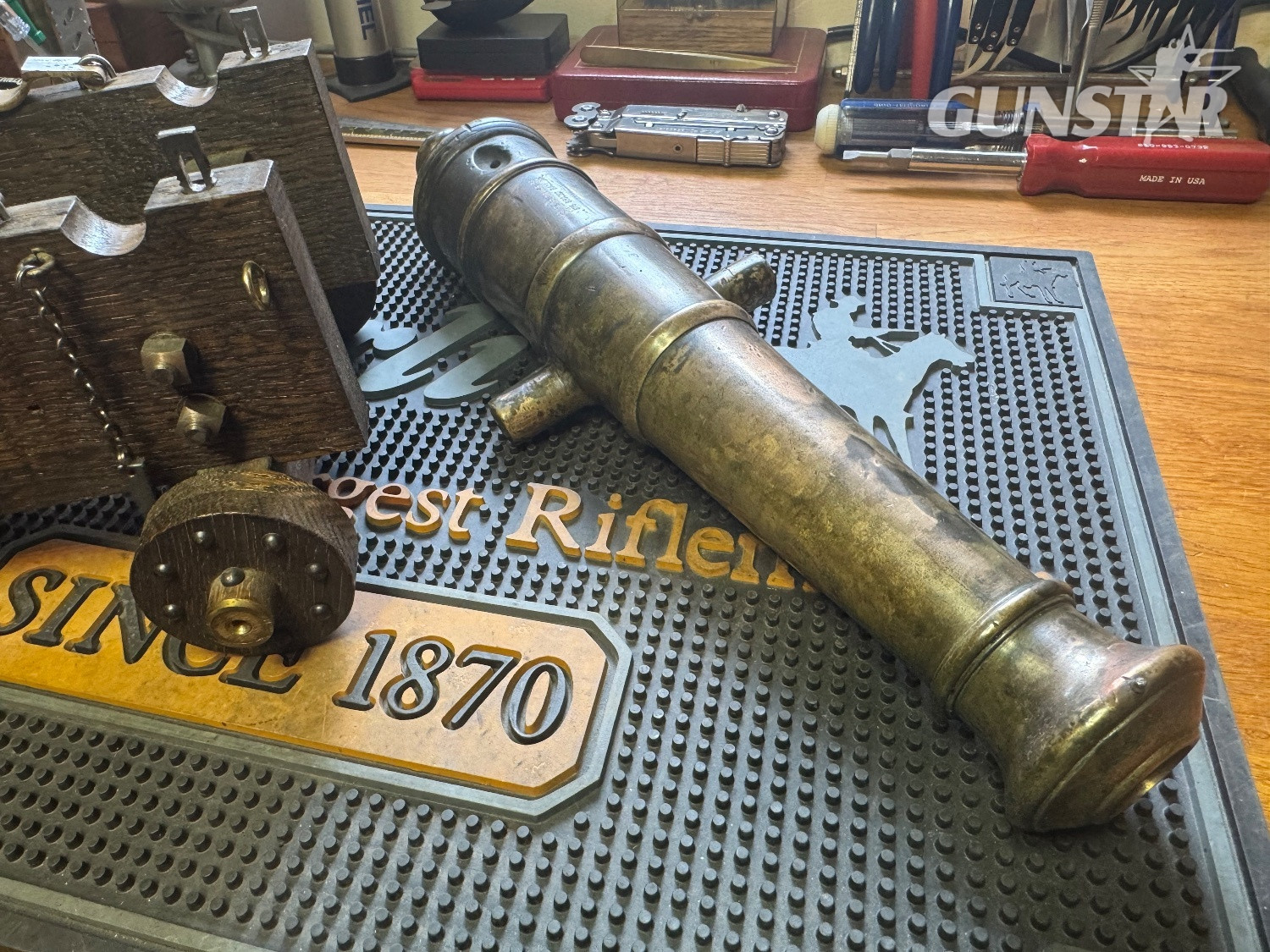 {CATEGORY} - Bronze 80 Bore Black Powder Cannon Various Cannon in 