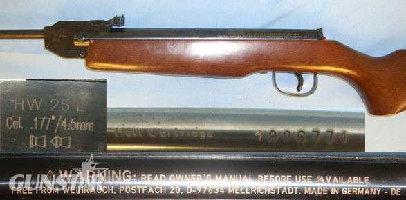  Weihrauch HW25 .177
