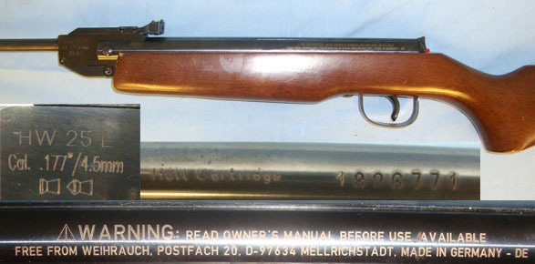  Weihrauch HW25 .177