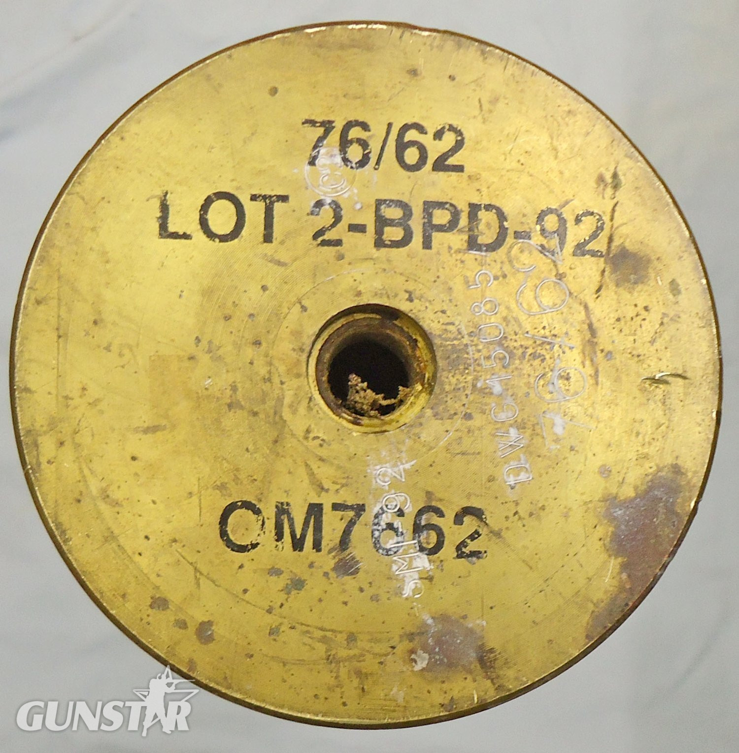 DEACTIVATED INERT. Unfired 76mm Oto Melara (76x636R) Practice High Explosive Round. - O 2303 DEACTIVATED INERT. Unfired 76mm Oto Melara (76x636R) Practice High Explosive Round. - O 2303 Various Other Ammunition 