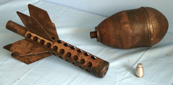 3.7cm Stielgranate 41 For German 3.7cm Pak 36 3.7cm Stielgranate 41 For German 3.7cm Pak 36 Antique & Militaria