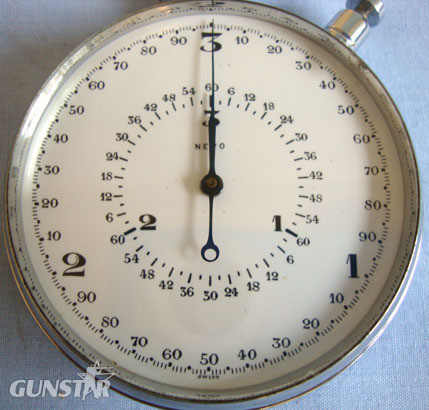 'Nero' Stop Watch with 3 Second Sweep, 1/110 Seconds. Cased British Military 'Nero' Stop Watch with 3 Second Sweep, 1/110 Seconds. Other Accessory