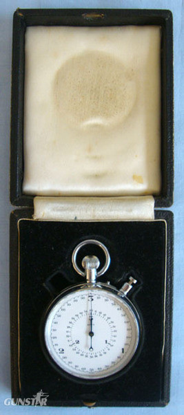 'Nero' Stop Watch with 3 Second Sweep, 1/110 Seconds. Cased British Military 'Nero' Stop Watch with 3 Second Sweep, 1/110 Seconds. Other Accessory in 