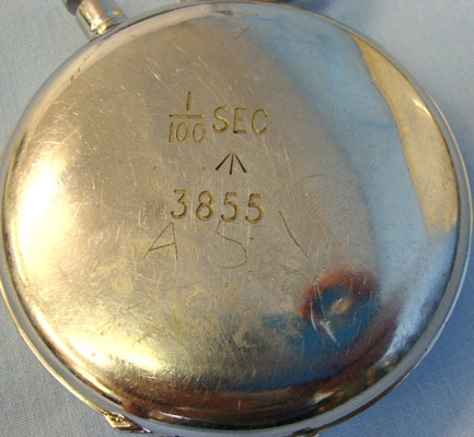  'Nero' Stop Watch with 3 Second Sweep, 1/110 Seconds. Cased British Military 'Nero' Stop Watch with 3 Second Sweep, 1/110 Seconds. Other Accessory