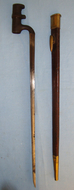 British 1853 Pattern Socket Bayonet & Scabbard. Bayonet