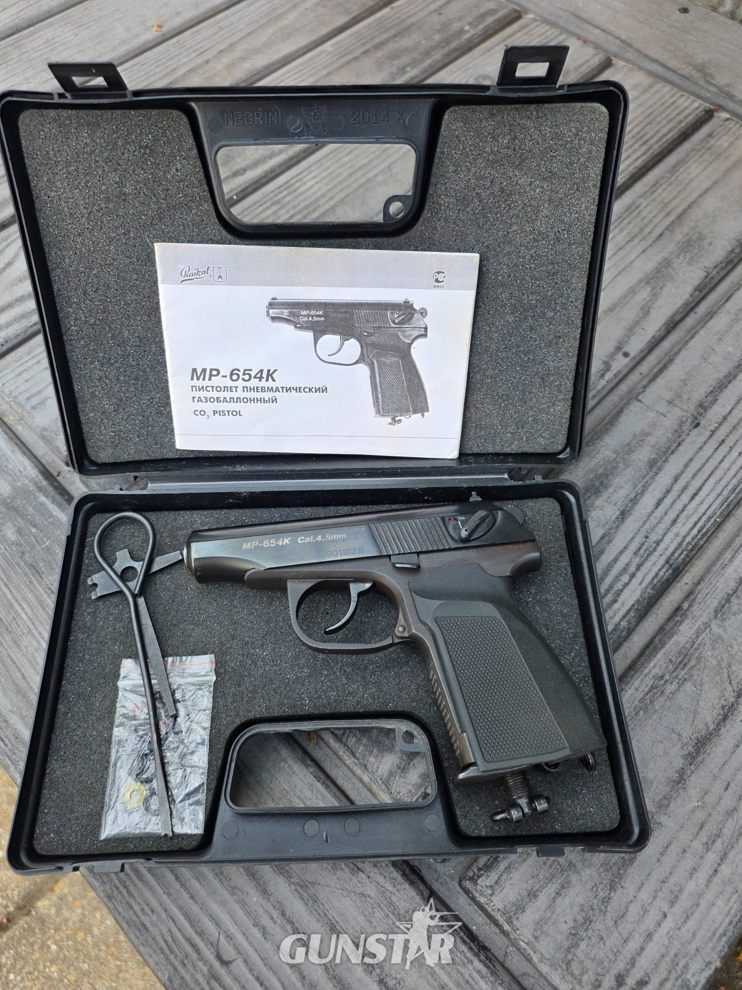 Baikal Makarov mp-654k, very rare 99, no T 4.5mm