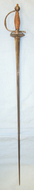 Early 1800’s English Or French Court / Diplomatic Small Sword With Etched Blade Sword