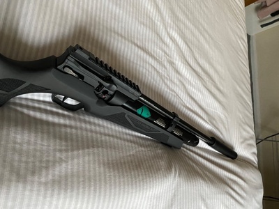 Weihrauch hw 110 soft touch , as new quick sale as change of circumstances only shot to zero scope HW110 .177