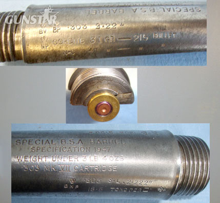 BSA Experimental No.4 SMLE Special BSA Barrel, Factory Sectioned Armourers Instructi Other Accessory
