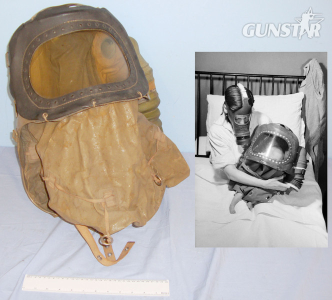 1939 Dated WWII Babies Gas Mask. Sn 20326. 1939 Dated WWII Babies Gas Mask. Sn 20326. Other Accessory in 