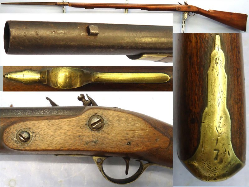 Very Scarce English Late 18th Century, Pattern 1756 Light Dragoon .65 inch Carbine Bore Musket by Cantelo and Triangular Socket Bayonet. Sn Very Scarce English Late 18th Century, Pattern 1756 Light Dragoon .65 inch Carbine Bore Musket by Cantelo and Triangular Socket Bayonet. Sn Muzzleloader Various Rifle