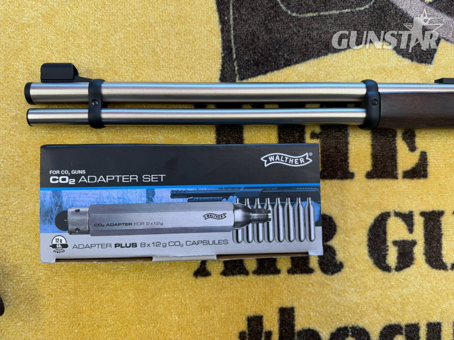 {CATEGORY} - Walther UNDER LEVER SILVER .177 in 