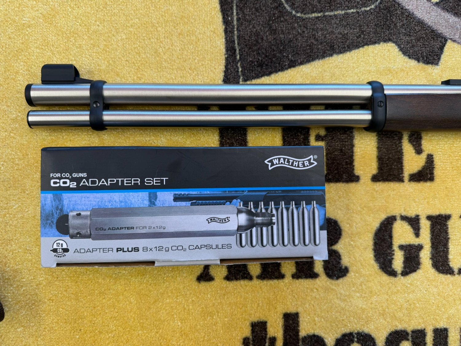 {CATEGORY} - Walther UNDER LEVER SILVER .177 in 