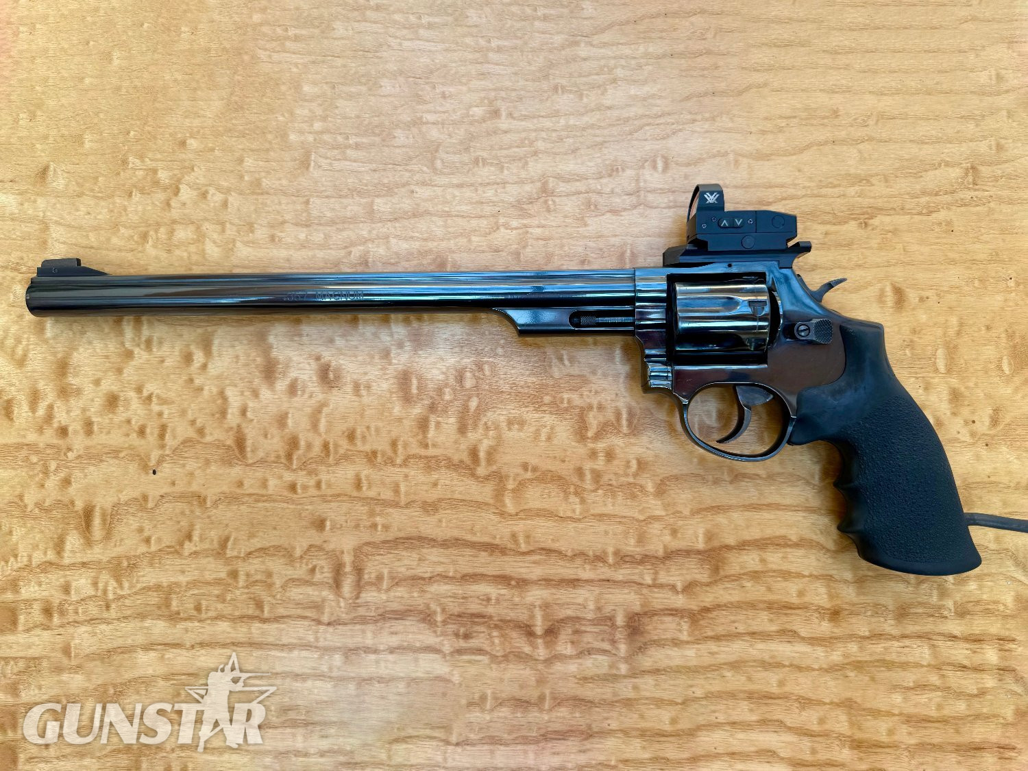 {CATEGORY} - Taurus 66 Black Silhouette .357 Long Barrel in 
