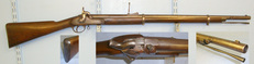 Hollis & Sheath Percussion 2 Band Rifle With 3 Groove Rifling. Sn 20647 Muzzleloader .577 Rifle