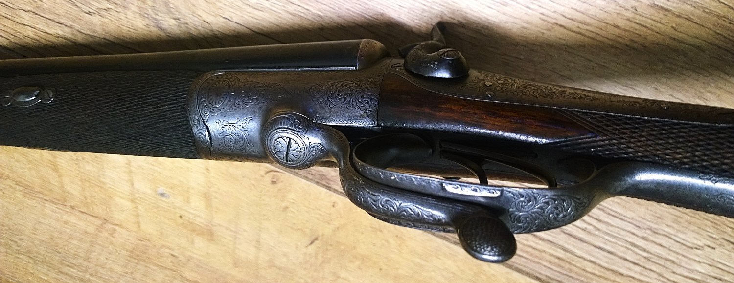  W. R. Pape Hammer Side By Side 12 Bore/gauge