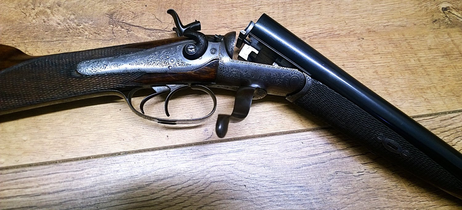 W. R. Pape Hammer Side By Side 12 Bore/gauge 