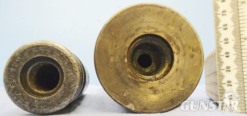 INERT DEACTIVATED. 1944 Dated Unfired German WW2 5cm Patr 39 Armour Piercing Caped, High Explosive Tracer (APC/HET) Round For The Pak 38 (PanzerAbwehrKanone 38) Anti-Tank Gun and the KwK39, and the L/60 gun, the main armament of the Panzer lll tank. - O 1 INERT DEACTIVATED. 1944 Dated Unfired German WW2 5cm Patr 39 Armour Piercing Caped, High Explosive Tracer (APC/HET) Round For The Pak 38 (PanzerAbwehrKanone 38) Anti-Tank Gun and the KwK39, and the L/60 gun, the main armament of the Panzer lll tank. - O 1  Other Ammunition