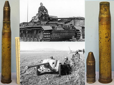 INERT DEACTIVATED. 1944 Dated Unfired German WW2 5cm Patr 39 Armour Piercing Caped, High Explosive Tracer (APC/HET) Round For The Pak 38 (PanzerAbwehrKanone 38) Anti-Tank Gun and the KwK39, and the L/60 gun, the main armament of the Panzer lll tank. - O 1 INERT DEACTIVATED. 1944 Dated Unfired German WW2 5cm Patr 39 Armour Piercing Caped, High Explosive Tracer (APC/HET) Round For The Pak 38 (PanzerAbwehrKanone 38) Anti-Tank Gun and the KwK39, and the L/60 gun, the main armament of the Panzer lll tank. - O 1  Other