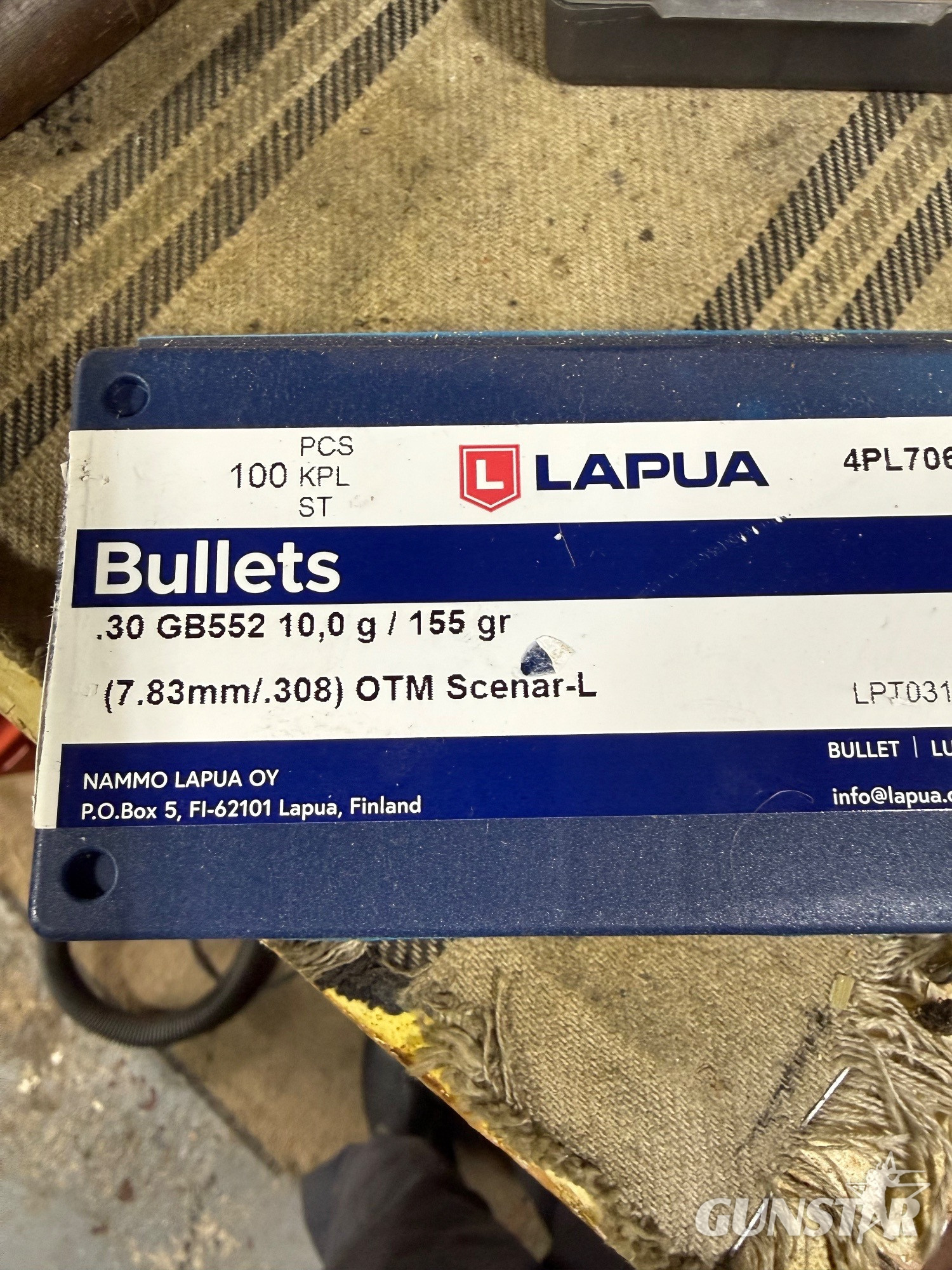 New Lapua bullet heads  155 gn heads  .308 Norma Magnum Other Ammunition