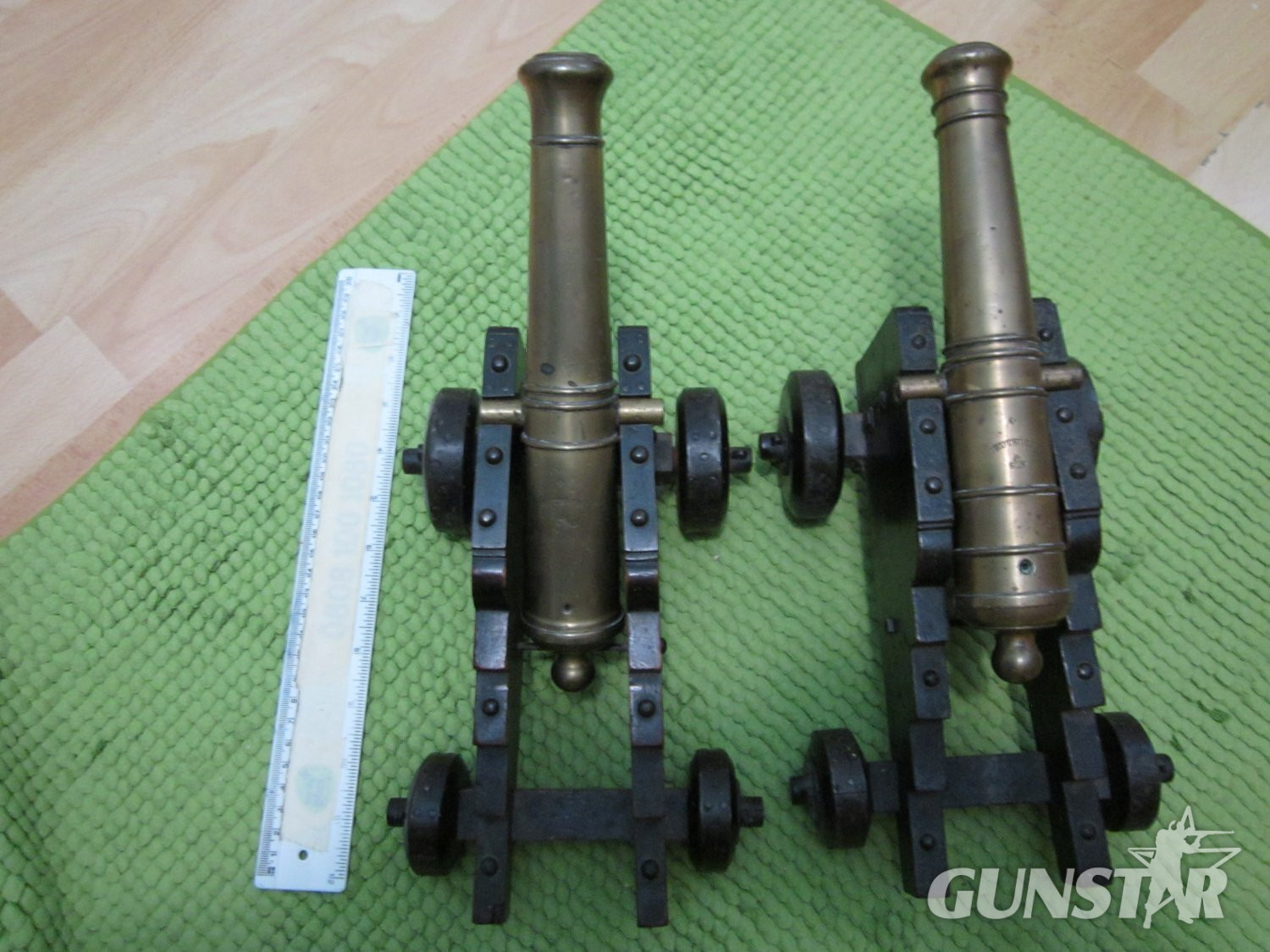 REDUCED J Ruthven Near Pair Signal Cannon Various Cannon in 