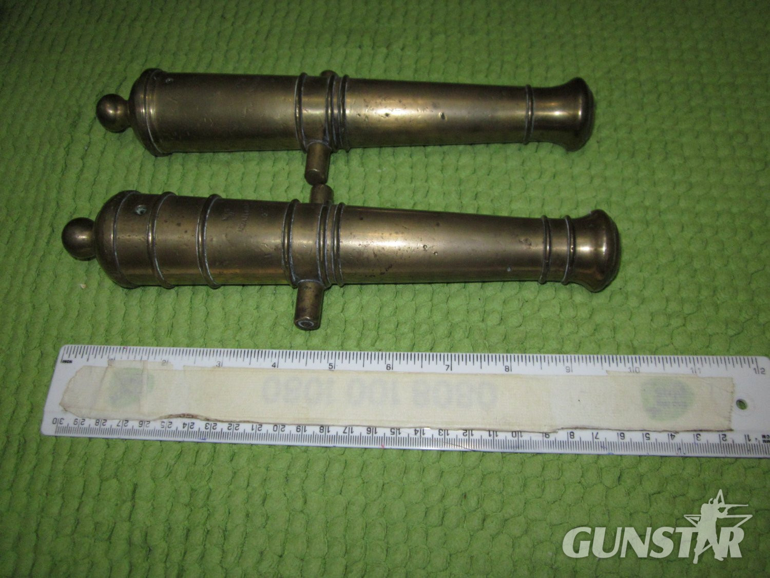  J Ruthven Near Pair Signal Cannon Various Cannon
