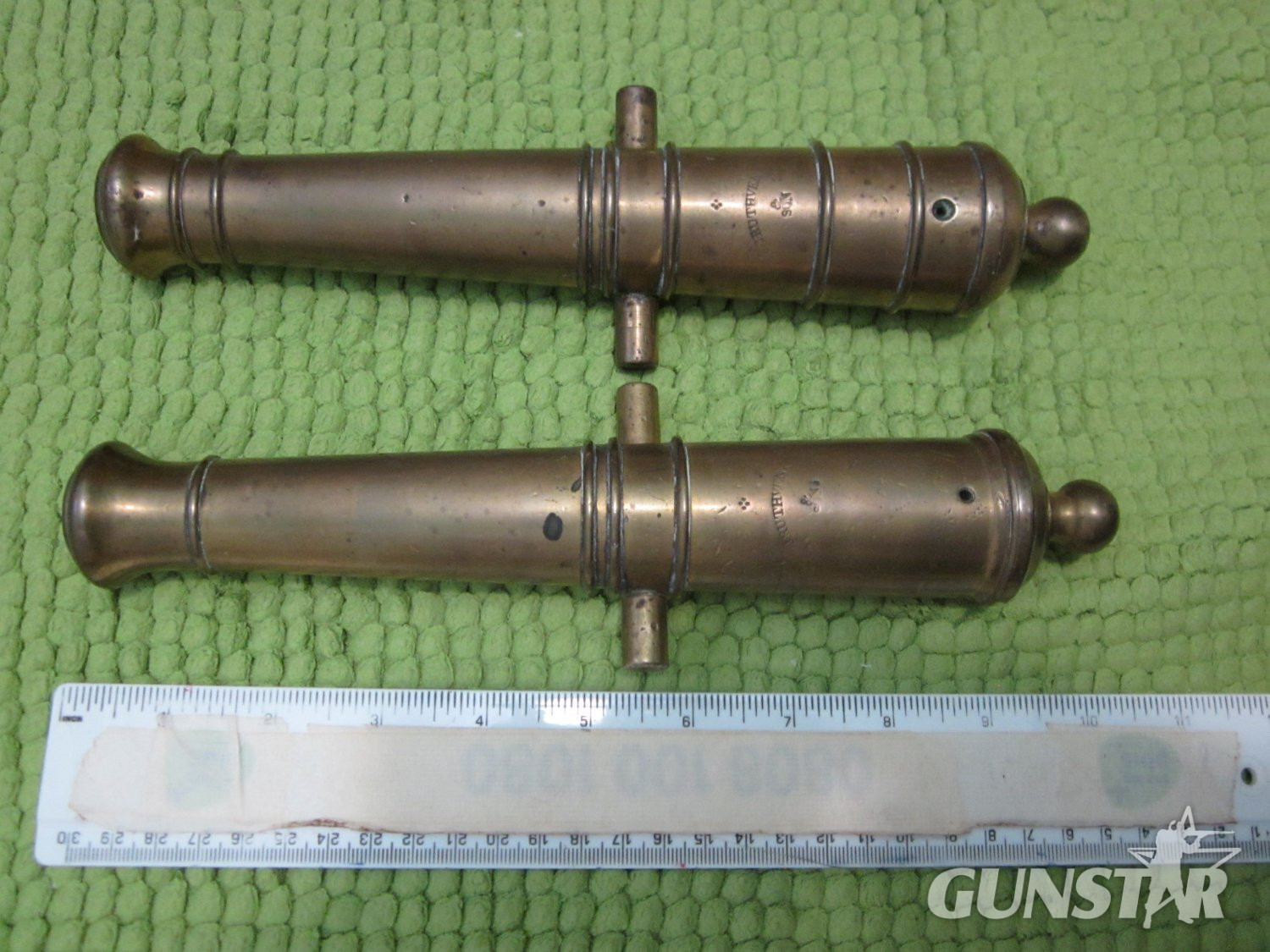 J Ruthven Near Pair Signal Cannon Various Cannon 