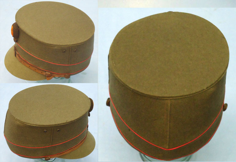 Dutch WW1 Model M1916 Artillery Regiment Kepi. - HE 835 Dutch WW1 Model M1916 Artillery Regiment Kepi. - HE 835 Clothing