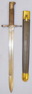 Italian Model 1891 Carcano Bayonet and Fluted Scabbard Manufactured by TERNI. 20821:13. Bayonet