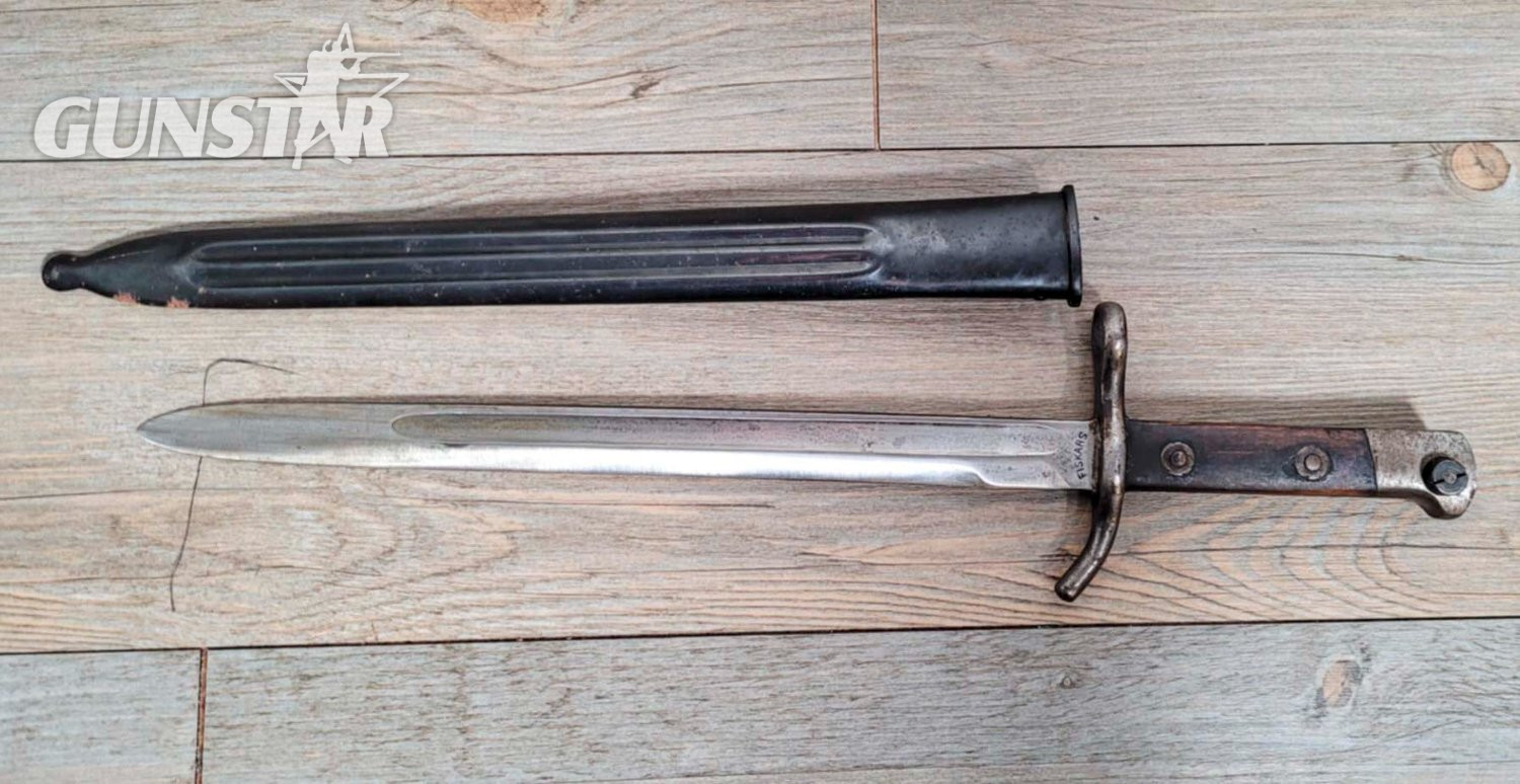 FINNISH FISKARS M1927 Mosin Nagant BAYONET and SCABBARD Bayonet in 